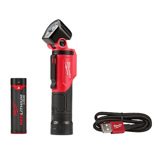 2113-21 - USB Rechargeable Pivoting Flashlight Kit