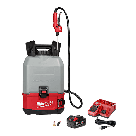 2820-21CS - M18™ SWITCH TANK™ 4-Gallon Backpack Concrete Sprayer Kit
