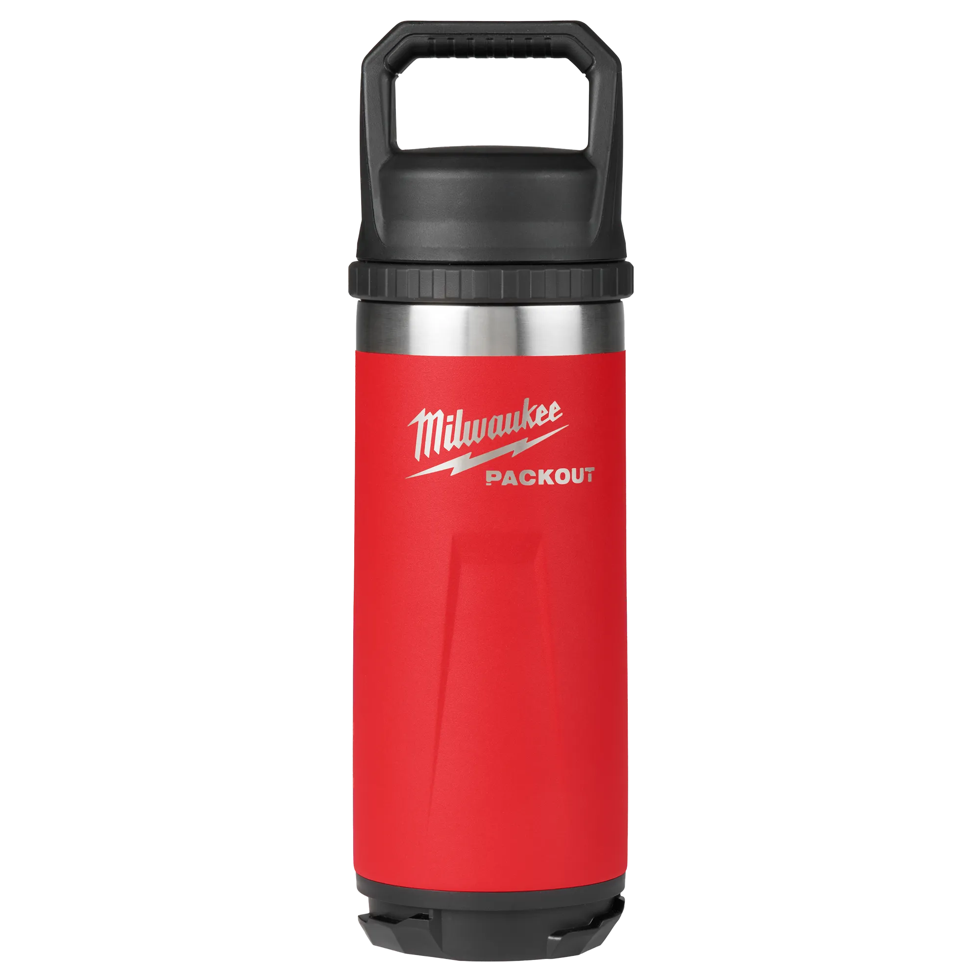 18oz Red PACKOUT™ Insulated Bottle with Chug Lid Milwaukee Tool